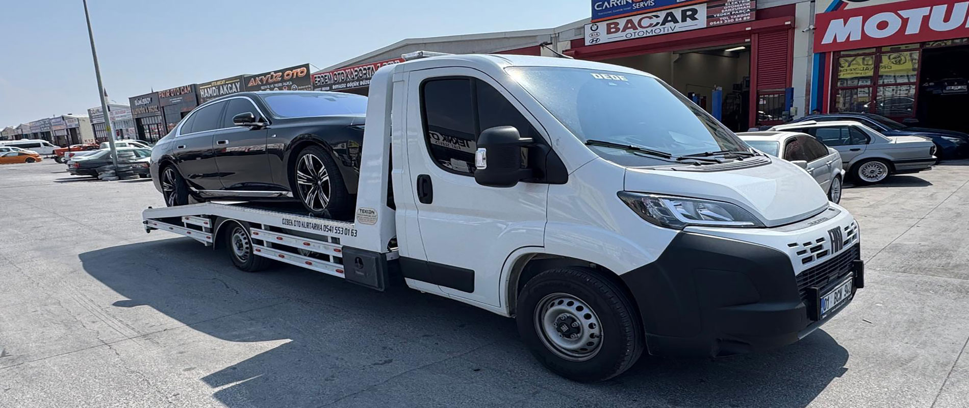 Adana kaza sonrası araç taşıma ve oto çekici hizmeti